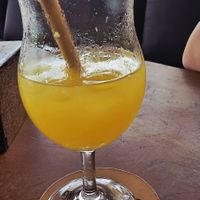 Passionfruit juice at Beach Walk Koh Rong in Koh Rong