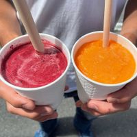 Amazake berry and orange smoothie   at Cafe Stand Blossom in Kamakura