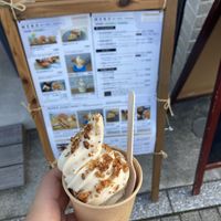 Soft serve  at Cafe Stand Blossom in Kamakura