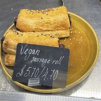 Vegan sausage roll  at Boulangerie Jade in South East London