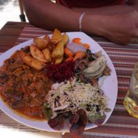 Seitan stew at Avalon in Ghent