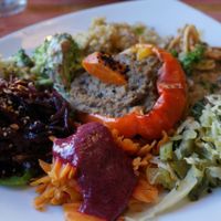 Plate of the Day (Vegan) at Avalon in Ghent