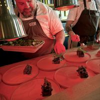 Chef Adams  at Astera in Portland