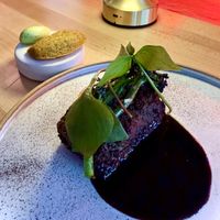 House made lentil tempeh  at Astera in Portland
