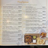 Main dishes  at Arabesque Café in Meiningen