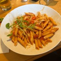 Great vegan pasta   at Berni's Nudelbrett in Munich