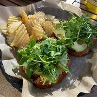 Vegan Sandwich ($9) at Cafe Delmarette in Santa Cruz