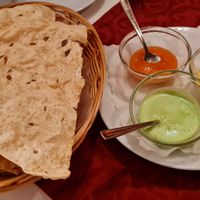 Vegan Starter with Dips at India Gate in Straubing