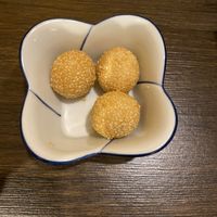 Sesame balls  at Hiro in Buxheim