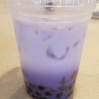 Taro (Coconut) Milk tea with Boba at Sawasdee Thai in Sparks