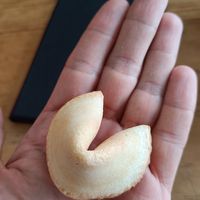 Fortune cookie (Vegan) at Tatsu in San Jose Del Pacifico