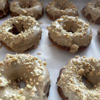 Peanut Butter glazed gluten freee  at Vegandreamz in Highlands Ranch