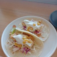 Tofu tacos at Beach Bar in Merewether