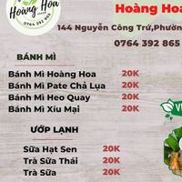 Bánh Mì menu at Quán Chay Hoàng Hoa Vegan Bảo Lộc in Bao Loc
