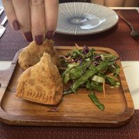 Vegan samosas   at Sultan's Grill Authentic Turkish & Indian Cuisine in Phuket