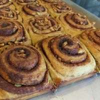 cinnamon rolls at Kiss The Land Sourdough Bakery - 慢 野生酵母麵包坊 - Preorder only in Hualien