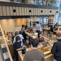 inside at Verve Coffee Roasters Roppongi  in Tokyo