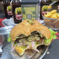   at Ridiculous Burger in Jaco