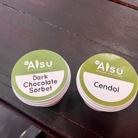 Vegan ice creams   at Boss Taste in Tanah Rata