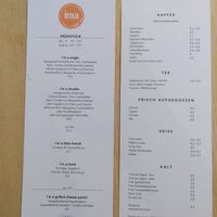 Die Karte at ima vegan  in Hamburg