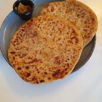 Paratha at INDelicious Bistro in Prague