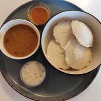 Vegan idli at INDelicious Bistro in Prague