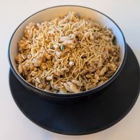 Bhel at INDelicious Bistro in Prague