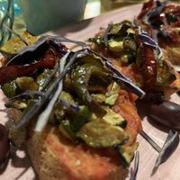 Vegana bruschetta   at Pizzeria Papillon in Dubrovnik