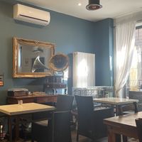 Cute cafe  at Dandy Caffé Letterario in Bologna