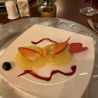 Babaco in anise syrup  at La Floresta Restaurante  in Banos