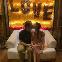 Cute photo drop!  at La Floresta Restaurante  in Banos