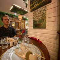 Beautiful atmosphere  at La Floresta Restaurante  in Banos