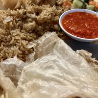 Nasi Goreng minus the egg  at The Sambal in Sydney