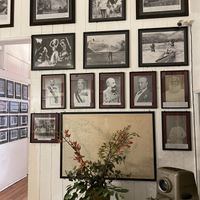 Some of the historical pictures set around the house  at KANU By Lance Seeto in Suva