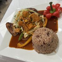 Stir fry tofu   at Tropical Flava in Macon