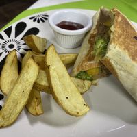 Vegan Buritto  at By Nathy's in Puerto Viejo De Talamanca
