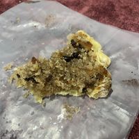 i forgot to take the pic before, was really great. tartaleta (coconut, cacao nibs, sugar)   at By Nathy's in Puerto Viejo De Talamanca