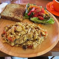 Tofu scramble at Sunbowl in Koh Phangan