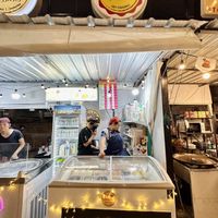 The stall  at Lahla Ice Cream Khao Soi in Chiang Mai