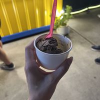 Vegan chocolate   at Lahla Ice Cream Khao Soi in Chiang Mai