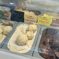 A few new flavours   at Lahla Ice Cream Khao Soi in Chiang Mai