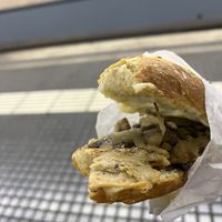 Non-crispy chicken sandwich   at Pans & Company - Rambla de Canaletes in Barcelona