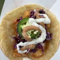 Cauliflower taco  at Vegan House Shack Kitchen @ Planted by Faith in Greenville