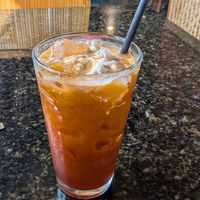 Vegan Thai tea at Krua Thai Cuisine in Kailua Kona