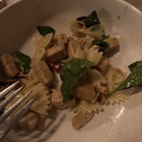 Pasta salad (what’s left of it) with chick’n. at Cornish Pasty Co in Mesa