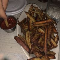 Oven fried chips. at Cornish Pasty Co in Mesa