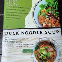 other menu items   at Plumeria in San Diego