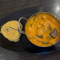 pumpkin curry   at Plumeria in San Diego