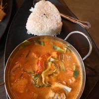 Pangang curry   at Plumeria in San Diego