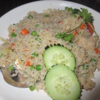 Fried rice  at Plumeria in San Diego
